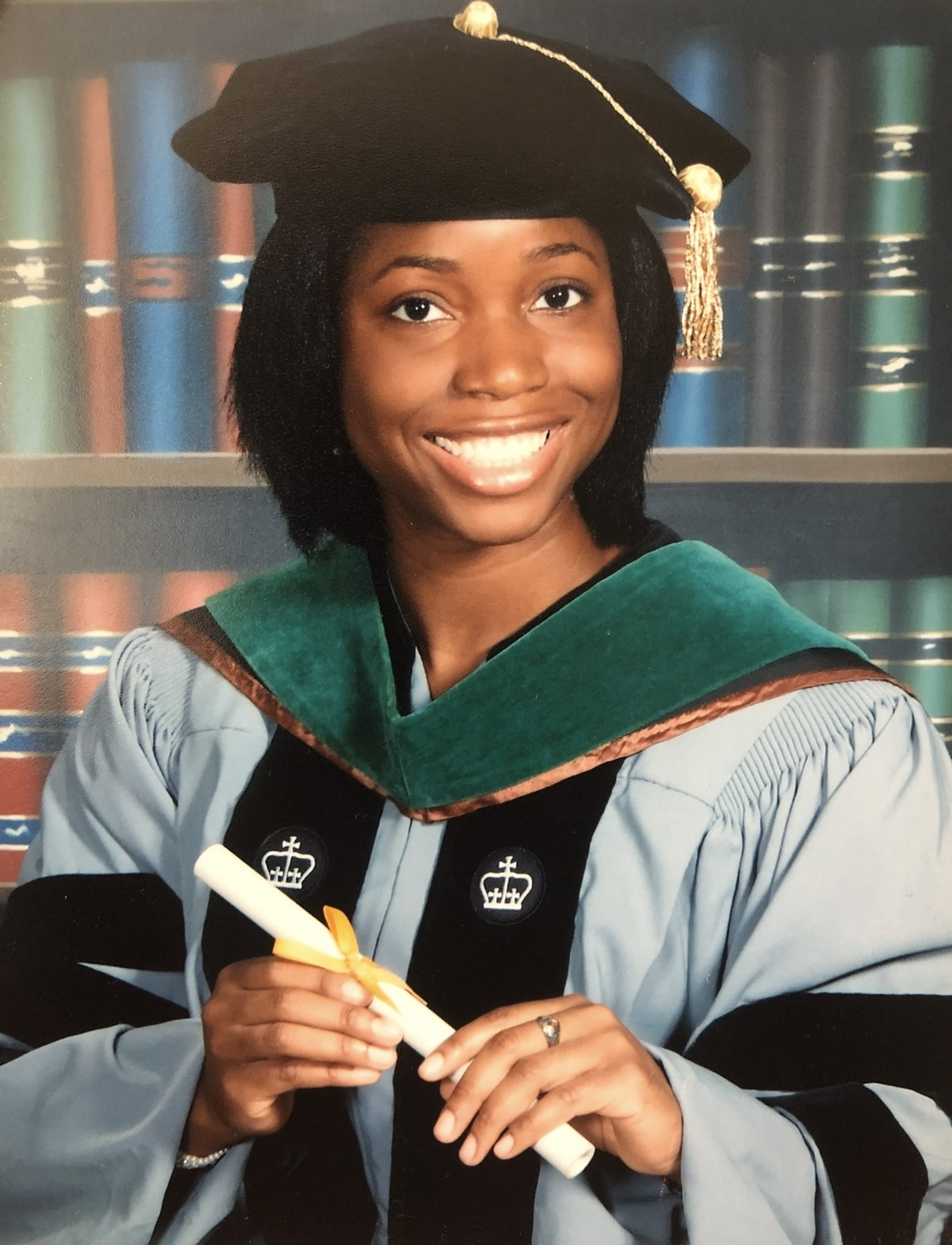 Oye at her medical school graduation.