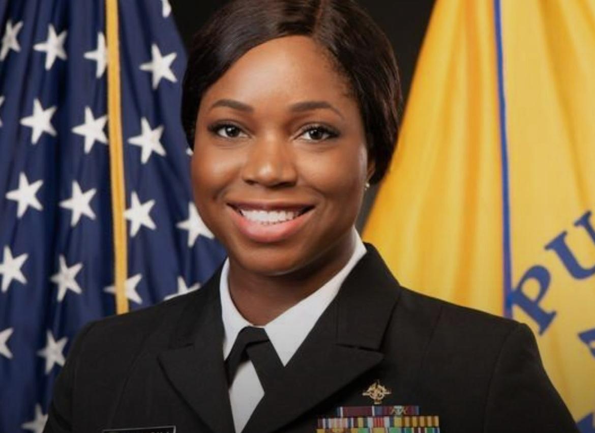 Dr. Oye E. Imoisili in U.S. Public Health Service uniform